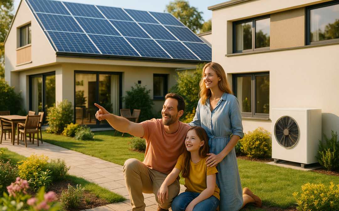 5 Vorteile der Wärmepumpe mit Photovoltaik kombinieren