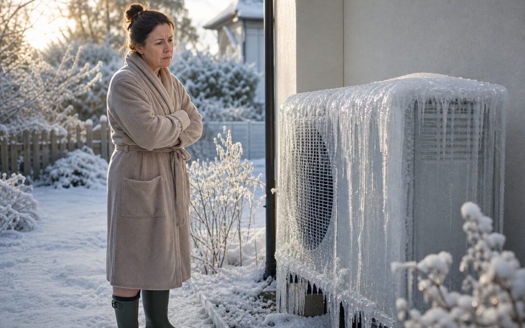 Wärmepumpe Außeneinheit im Winter: Vereisung normal oder ein Fehler?