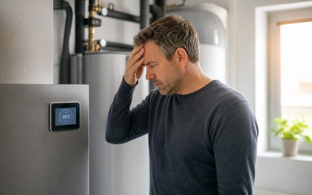 Wärmepumpe Warmwasser zu kalt